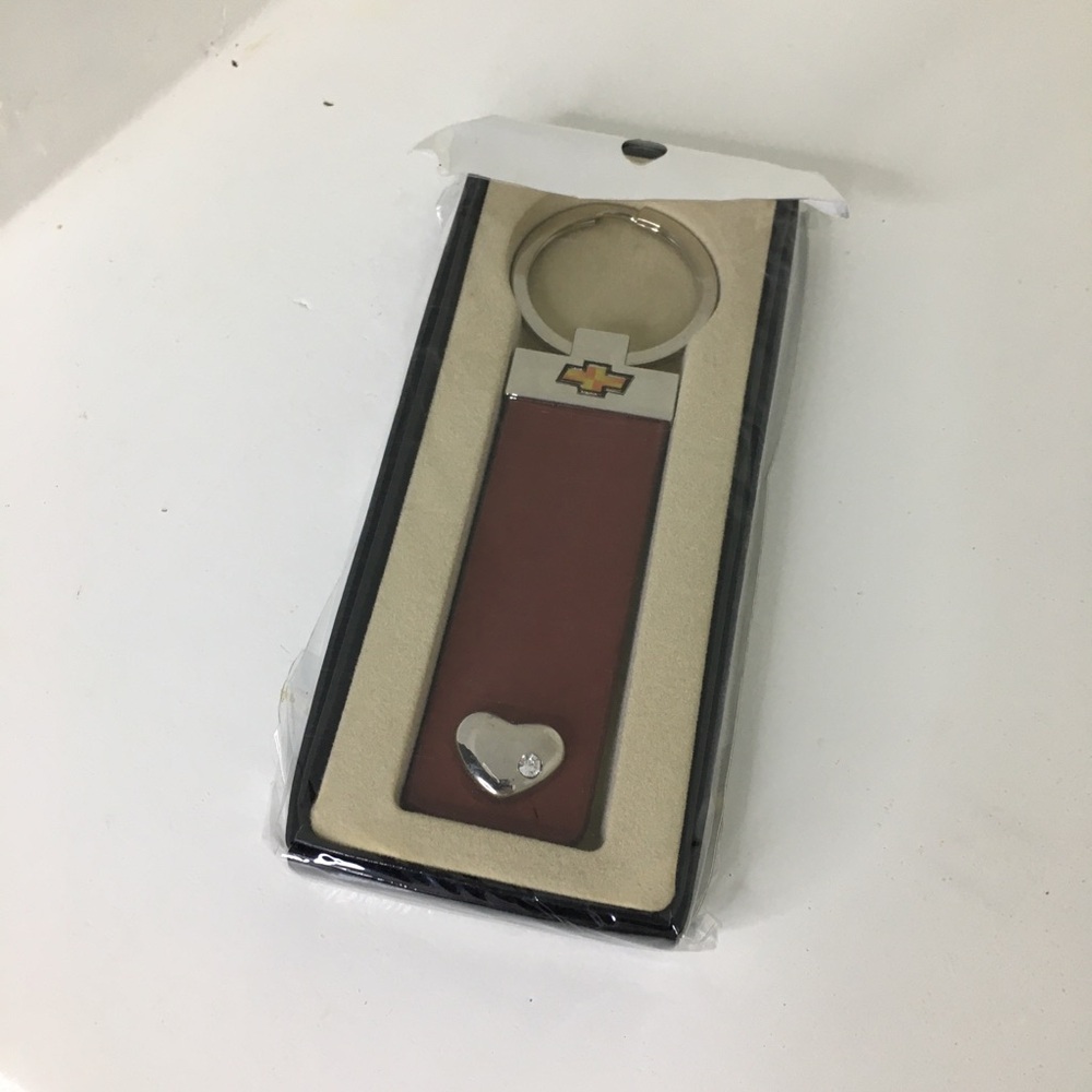 Chevrolet Leather Keychain